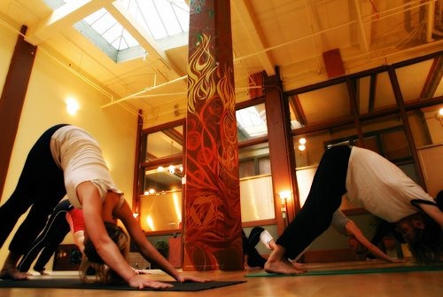 Yoga CIrcle Downtown Los Angeles Knekoh Fruge Yoga Teacher